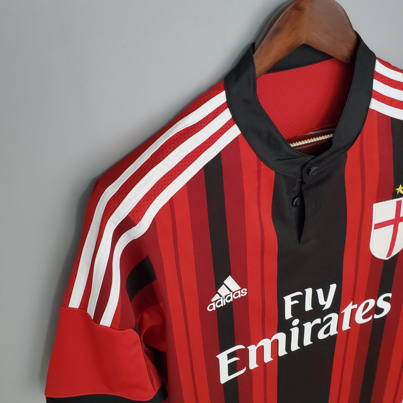 Camisa Milan Titular 14/15 - Versão Retro