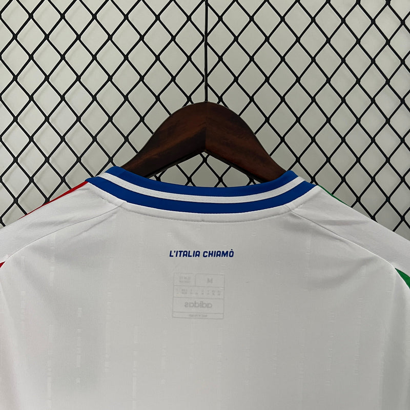 Camisa Seleção Itália Away 2024/25 - Adidas Torcedor Masculina - Branca