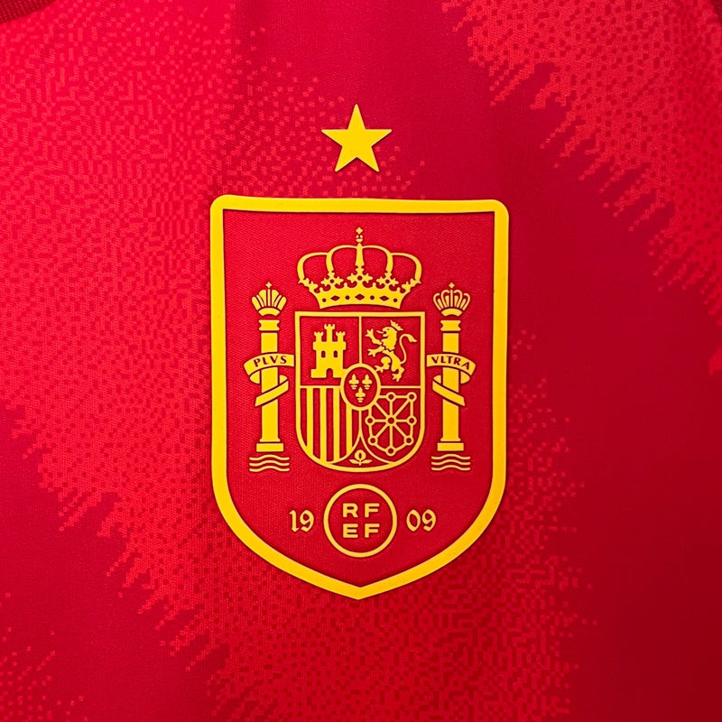 Camisa Seleção Espanha Home 2024/25 - Adidas Torcedor Masculina - Vermelha