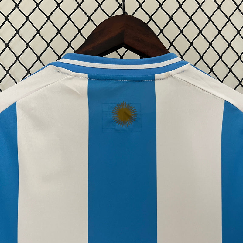 Camisa Seleção Argentina Home 2024/25 - Adidas Torcedor Masculina - Azul/Branca