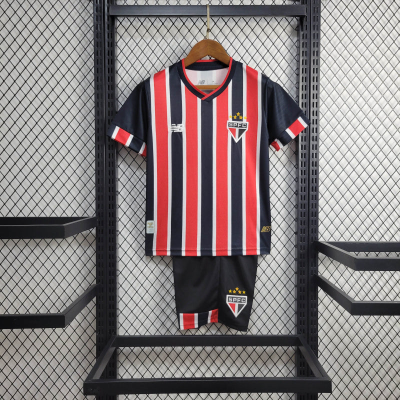 Kit Infantil São Paulo Away 24/25 - New Balance infantil