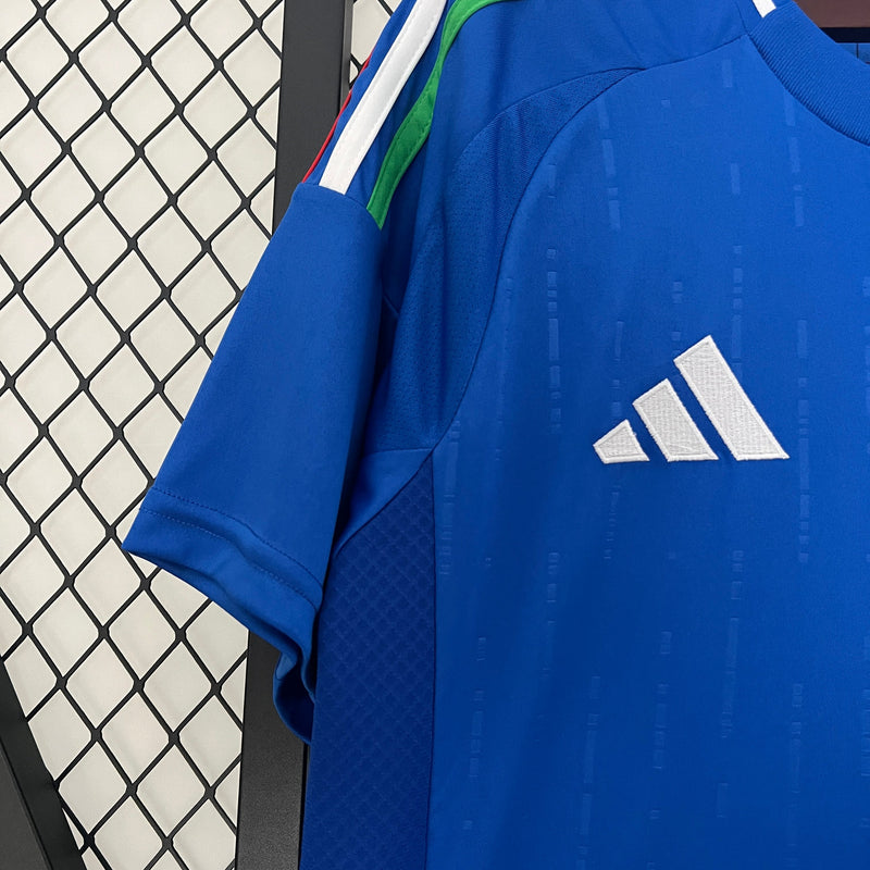 Camisa Seleção Itália Home 2024/25 - Adidas Torcedor Masculina - Azul