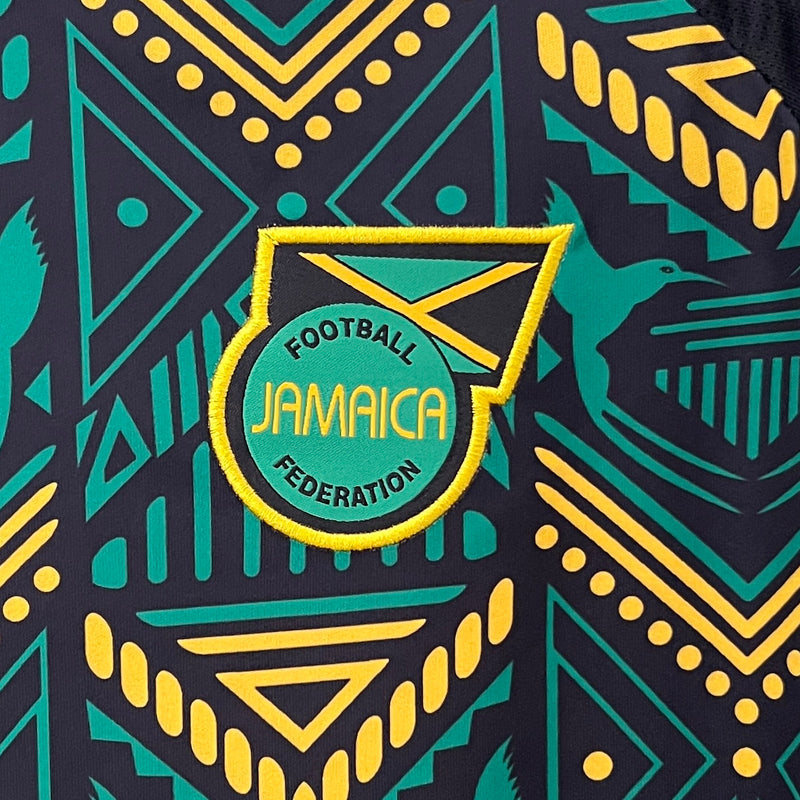 Camisa Seleção Jamaica Away 2024/25 - Adidas Torcedor Masculina - Verde/Amarela