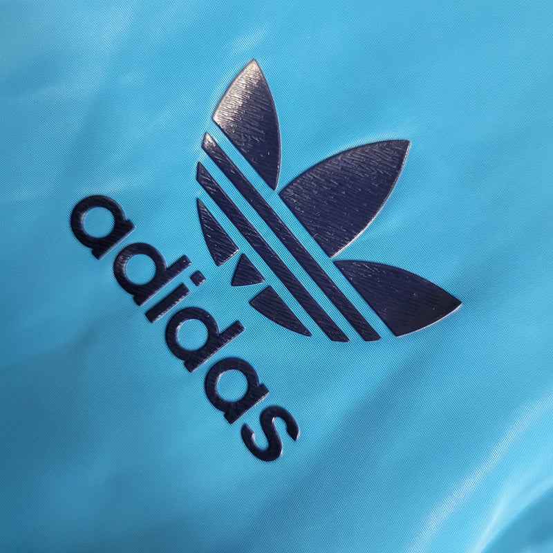 Jaqueta Corta Vento Argentina 2023/24 - Adidas - Azul