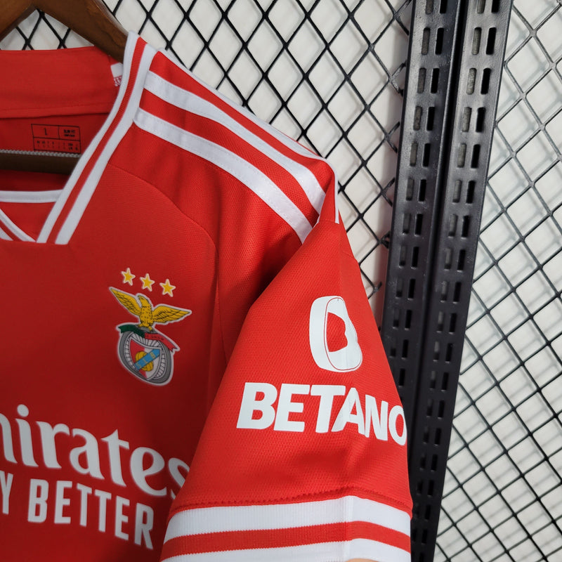 Camisa Benfica Home  23/24 - Adidas Torcedor Masculina - Lançamento