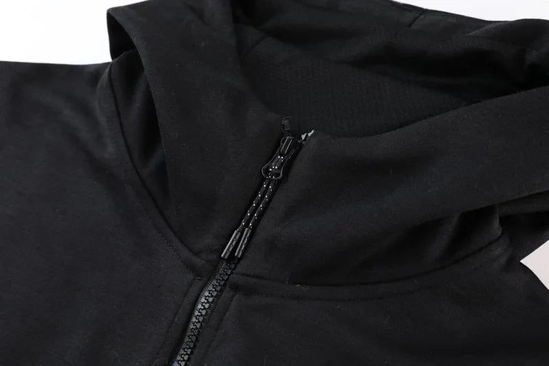 Conjunto Tech Fleece Preto/Cinza